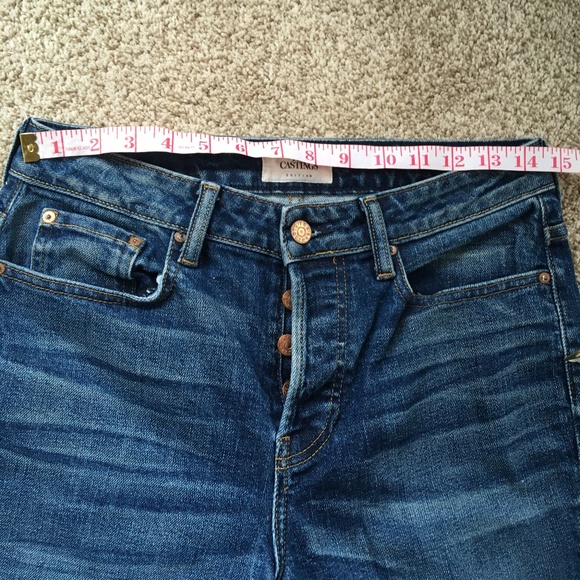 The Castings High-rise Raw-edge Cropped Jeans - Picture 7 of 8